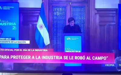 “Para proteger a la industria se le robó al campo”